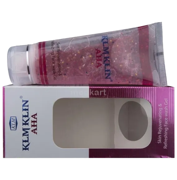klmklin aha facewash 100 ml